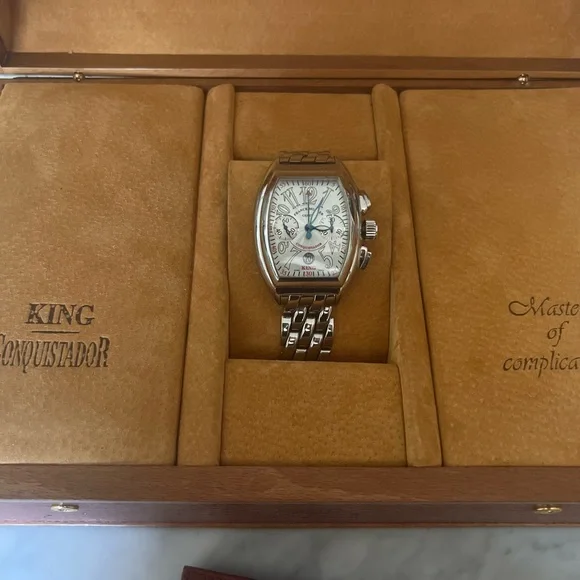 Franck Muller King Conquistador Silver Men's Watch - 8005CC - Picture 7 of 14